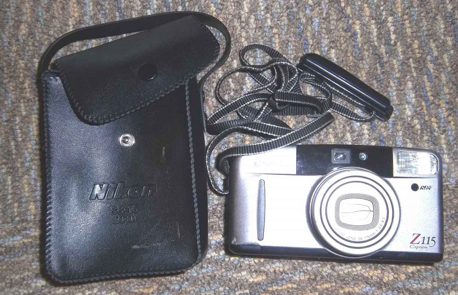 Canon Sureshot Z115 Panorama Caption 35mm Camera